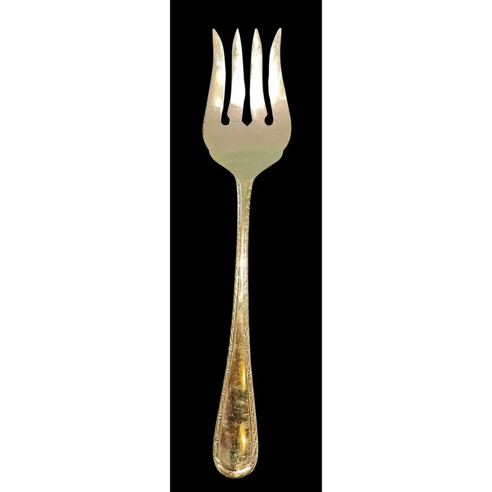 Supreme Cutlery Towle Stainless Japan Gold Color Electroplated Stainless 5pc Svc